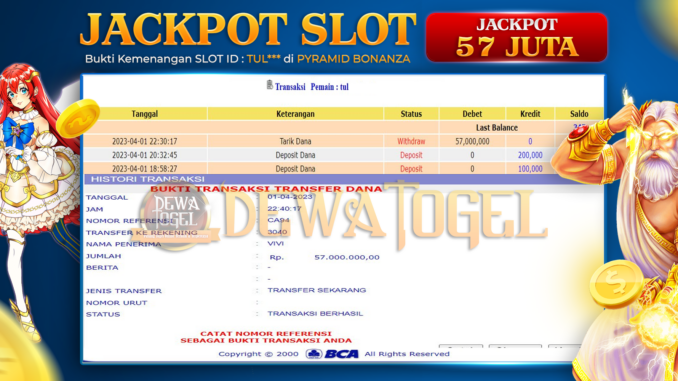 bukti jp dewatogel #122